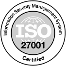 ISO 27001 certified